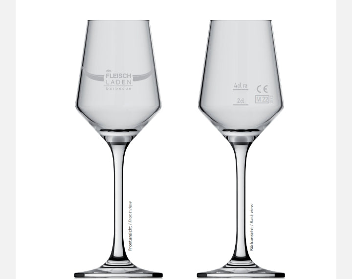 Fleischladen Glas
