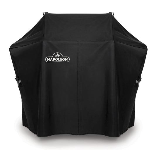 Abdeckhaube für die Rogue® 425 Serie mit hochgeklappten Seitenablagen