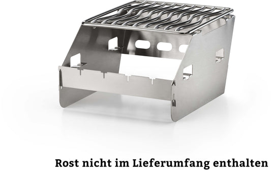 SIZZLE ZONE™ Windschutz– klein mit 4 Grillspießen