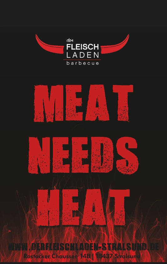 Meat needs heat