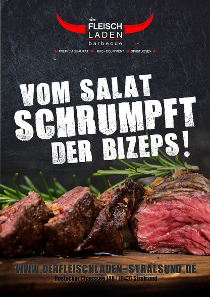 Fleischladen-Poster